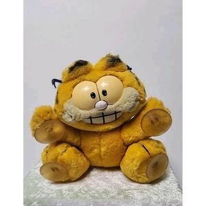 Vintage 1981 Garfield Dakin "Stuck On You" Suction Cup Window Cling Plush